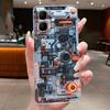 For Tecno Spark Go 2 Cover Case Luxury Dragon Cute Cool Boys Girls Soft TPU Bumper KM4 Techno Spark Go 2 Transparent Phone Case
