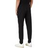 Emporio Armani FW22 Essentials Solid High-Waisted Tapered Knit Joggers Men Bottoms Black 8N1P721-JBTZ1-0999