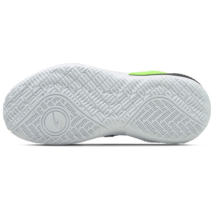 Puma Court Rider I White Green Glare Unisex Sneakers 195634-07