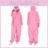 Cartoon Cuter Kirby Animal Jumpsuit Pajamas For Halloween Themed Party Up Dress