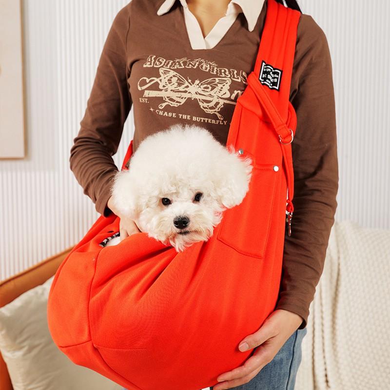 Portable Foldable Pet Carrier Breathable Crossbody Bag Dogs Cats