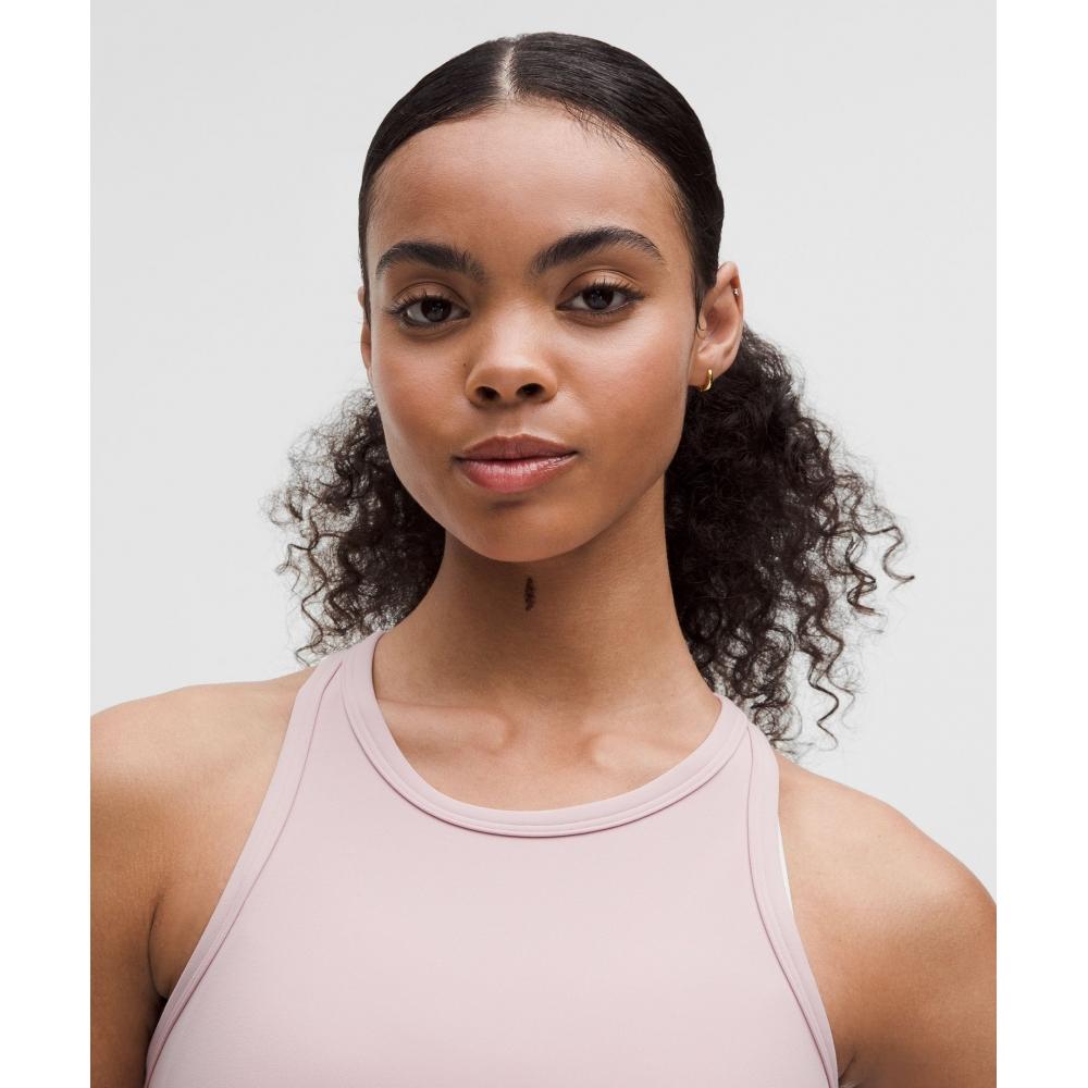 Lululemon Align  Waist Length Racerback Tank Top Pink Haze