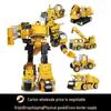 Kaiyu 5-in-1 Transforming Robot Alloy Construction Vehicle Model