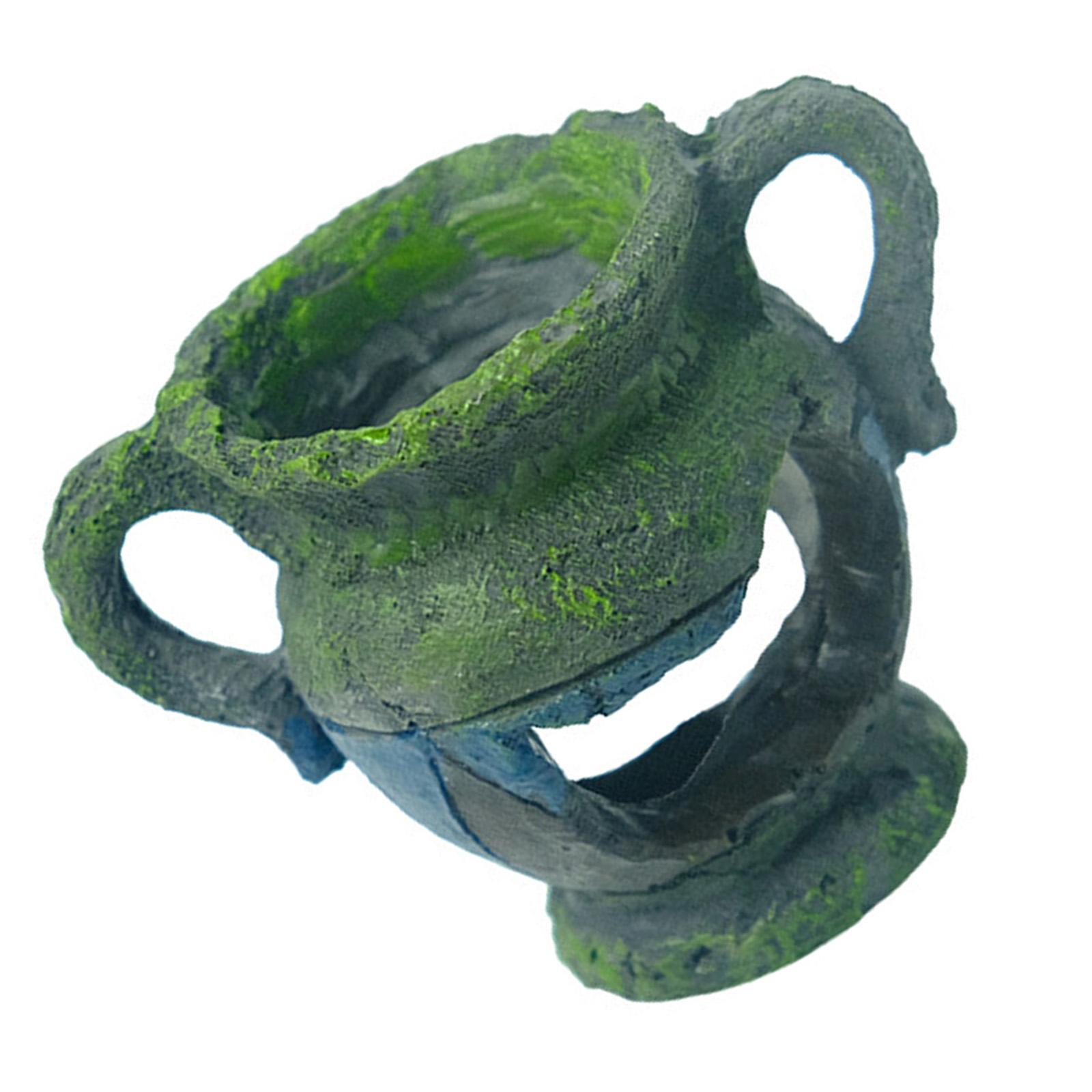 

Aquariums Landscape Artificial Broken Crock Fish Tanks Landscaping for Shrimp Breeding Landscape Ornaments Craft D