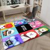 Colorful Cartoon kpop Carpet, Chair Rug,Rug for Office Bedroom living rooms, Doormat decor Fan Gift Christmas Gift