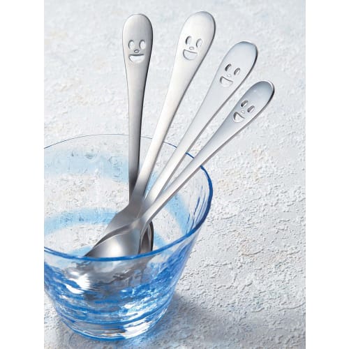 Nagao Tsubame-Sanjo Nico Teaspoons, Set of 4, 13.7cm, NY-4, Made In Japan