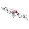 Aluminium Alloy Universal Heighten Axle for SCX10 One and Two Generations RC Car SilverFront Axle