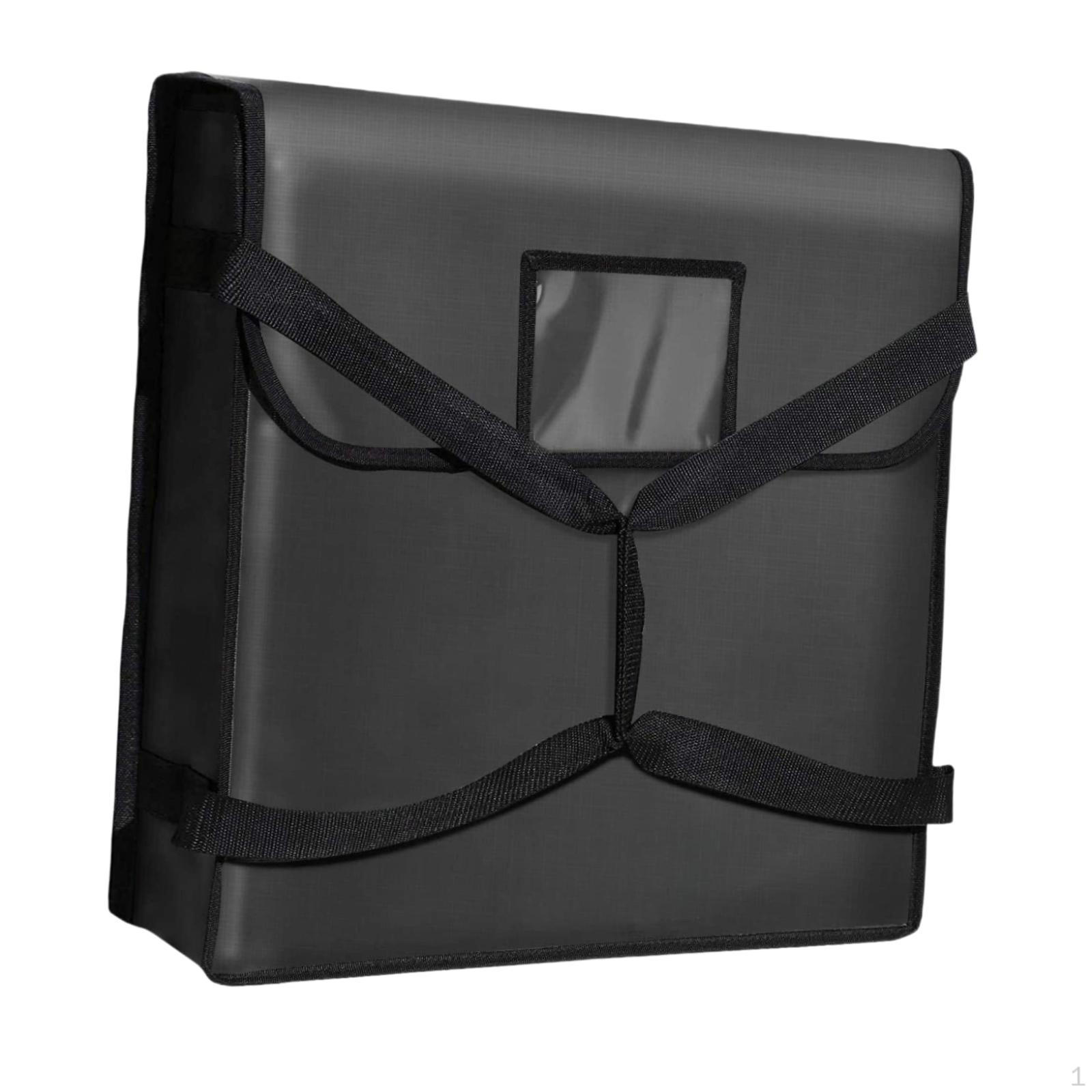 

Изолированная сумка Develivey для подогрева еды, легкая водонепроницаемая сумка для доставки пиццы