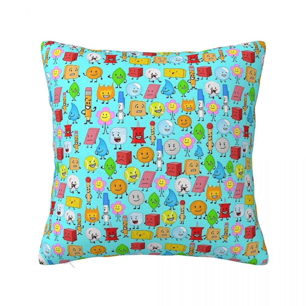 Bfdi Square Pillowcase Pillow Cover Polyester Cushion Decor Comfort Throw Pillow for Home Bedroom