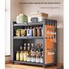 Woding Dustproof Rustproof Kitchen Spice Rack with Lid