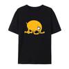 Camisetas con estampado de dibujos animados de Adventure Time hombres moda Harajuku, cómics creativos, camisetas geniales