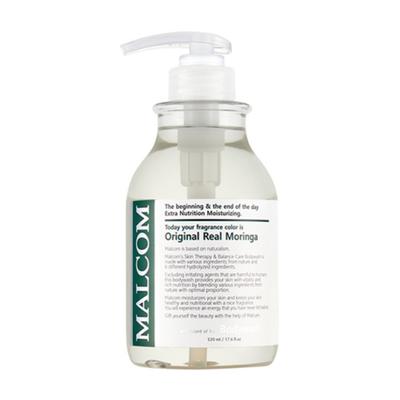 Malcolm Originalinis tikras moringos kūno prausiklis, 1 vnt., 520 ml
