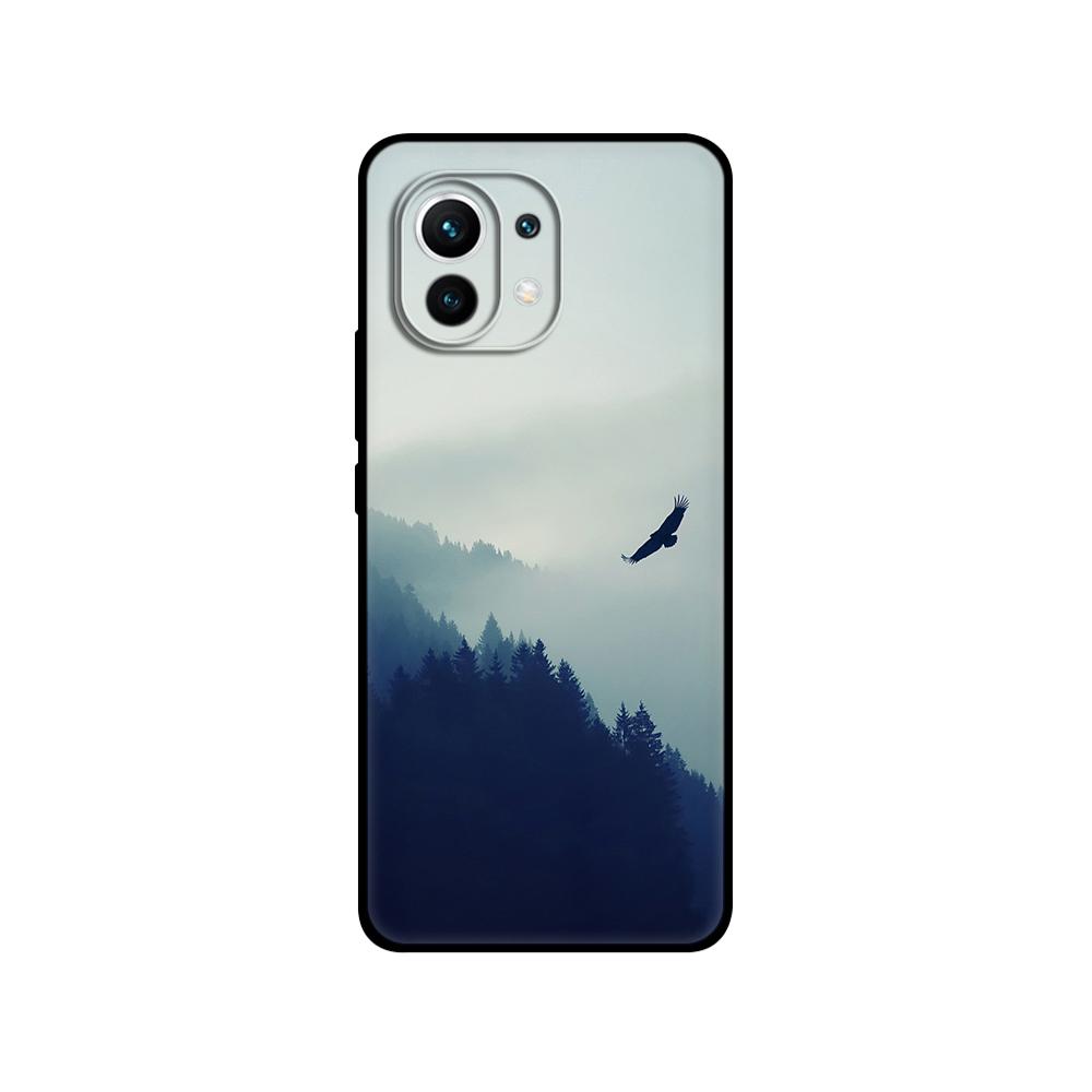 For Xiaomi Mi 11 | Mi 11 Lite 5G NE 4G | Mi 11i Case Back For Xiaomi Mi 11 Ultra Phone Cover Silicon Funda Black Tpu Case