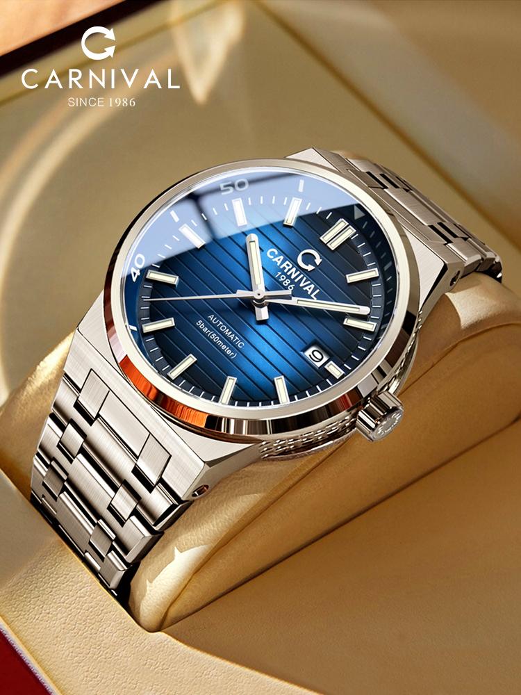 IW Japan Miyota Movement Sport Men Watch Grey Automatic Mechanical Watches Top Brand Luxury Waterproof Luminous Date
