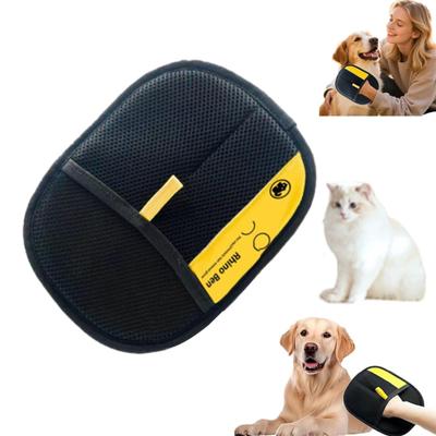 Elektrostatische Handschuhe Tierhaarentfernung Waschbar Wiederverwendbar Pflegehandschuhe für Katzen Hunde Doppelseitiger Tierhaarentfernungshandschuh für Möbel Bett