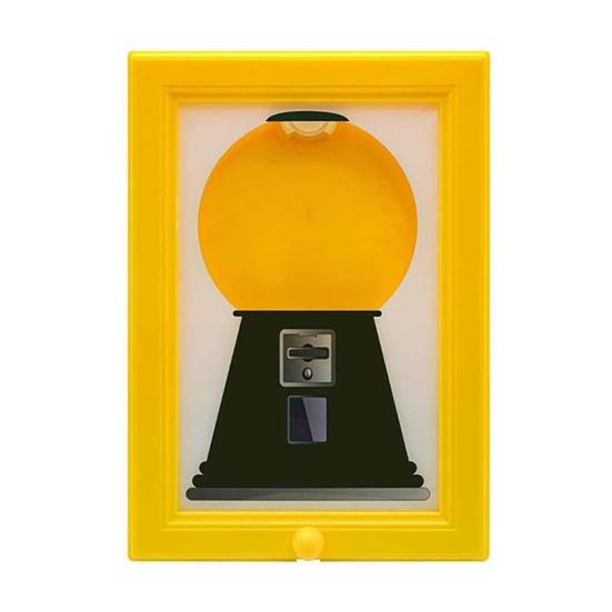 Candy Dispenser Picture Frame Wall-Mounted Chocolate Gumball Machine Frame Personalized Photo Gift for Candy Lovers