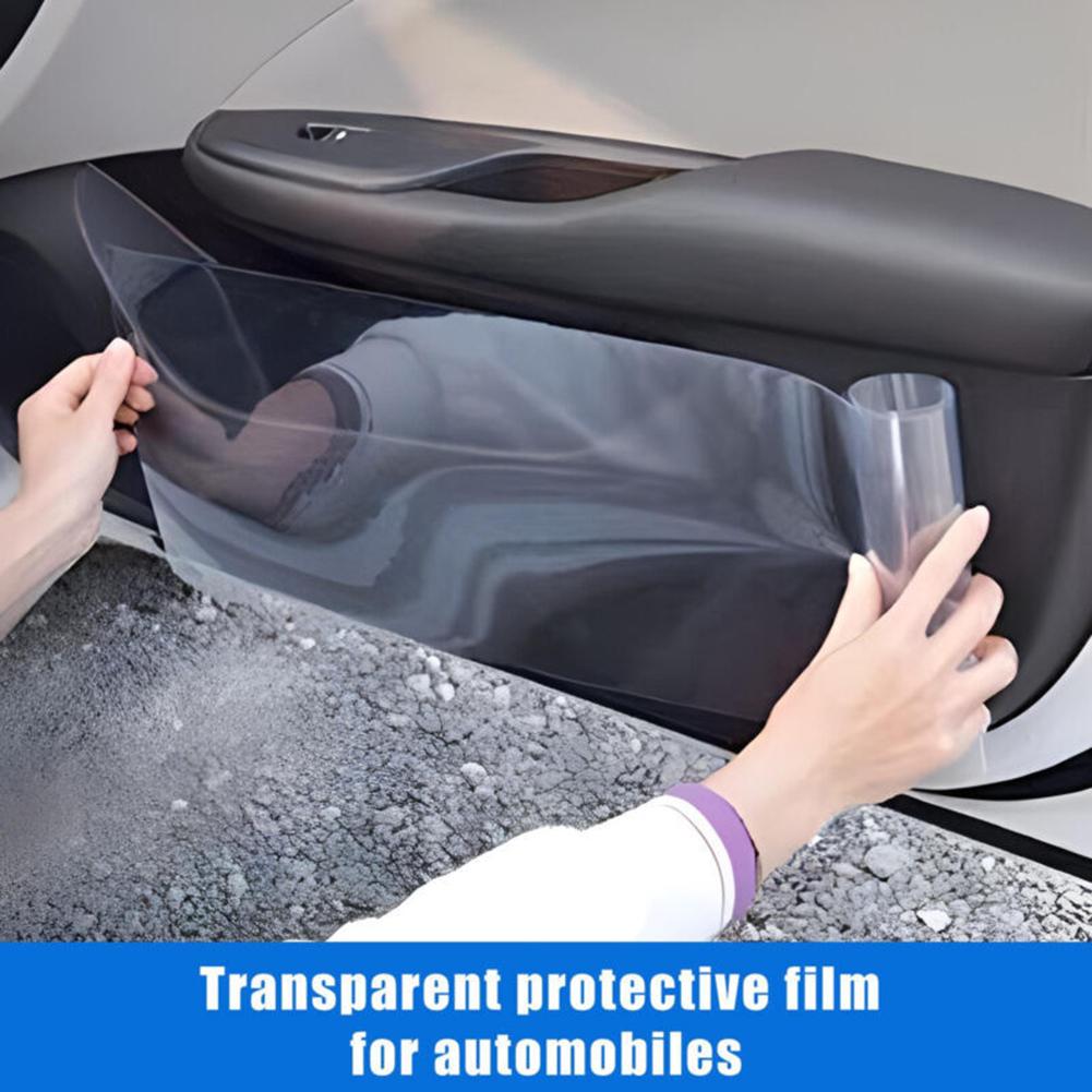 Película Protectora Transparente para Coche Película de PU Envoltura Antiarañazos para Coche Película para Pintura Multiusos Película Protectora para Pintura de Coche Pegatina Protectora