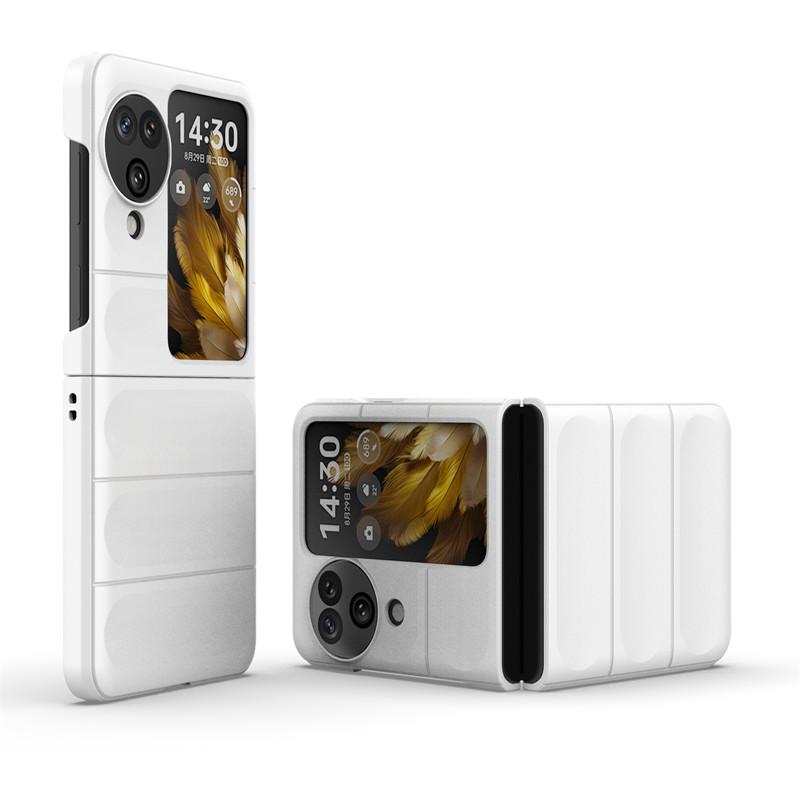 For OPPO Find N3 Flip Case OPPO Find N2 N3 Flip 5G Cover Luxury Matte PC Shockproof Protective Hard Back Cover OPPO Find N3 Flip