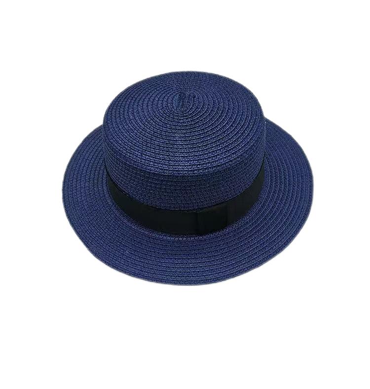 Korean Summer Men's and Women's Top Hats Straw Hats Sunshade Sunscreen Hats Beach Vacation Travel Hat