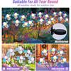 1PC Solar Firefly Flower LED Lights,Outdoor Waterproof 2 Modes Decoration Lamp,Landscape Lighting For Garden,Lawn,Patio,Pathway