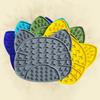 Silicone Dog Lick Mat with Suction Cup, Peanut Butter Licking Mat for Dogs Cats, Anti-Slip Pet Slow Feeder Bowl Lick Pad
