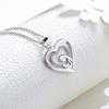 925 Sterling Silver Mother and Child Hug Necklace Female Love Pendant Collarbone Chain Versatile Premium Mother's Day Mom Gift