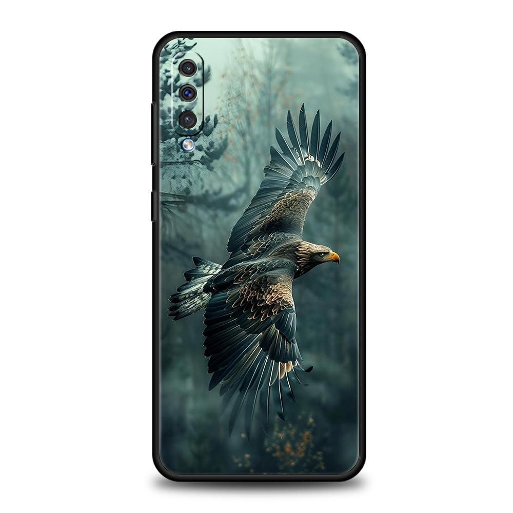 Eagle Phone Case For Samsung Galaxy A56 A36 A26 A34 A17 A16 A06 A14 A12 A54 A72 A70 A30 A24 A22 5G A20e A52 A50 A40 A32 4G Cover