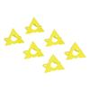 20PCS Paint Stand Kit Triangular Plastic Woodworking Bracket for Photo Frame Door Plank