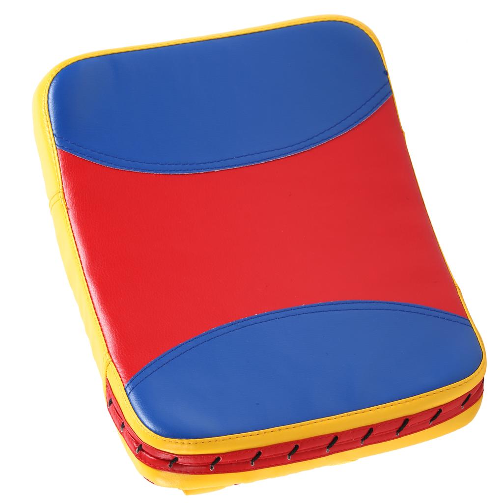 Taekwondo Grasp Horizontal Arcshaped Chest Target Sanda Training Side Kick Pad(Small Three Color )