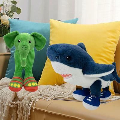 פלאש רוט מוח איטלקי טרללתללתללה כריש צעצוע פלאפי אינטראקטיבי טרללתרו טרללתלה בובה פלאש נוחה בעבודת יד