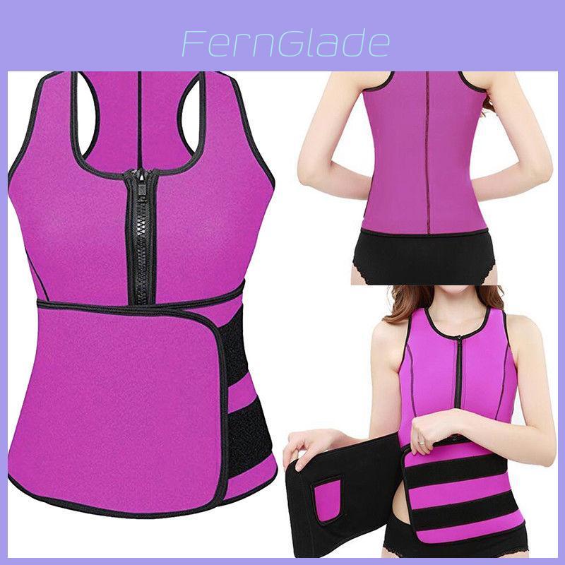 Premium Women Waist Trainer Vest With Enhanced Slimming Adjustable Sweat Belt For Effective Gym Workout