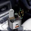 FM Transmitter Bluetooth 5.0 Car Handsfree Audio MP3 Player Adapter USB 18W Quick Charging Type-C FM Modulator