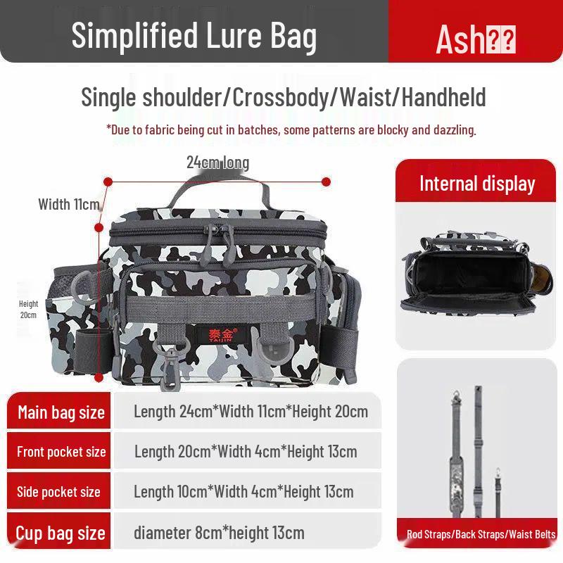 Multi-functional Waterproof Fishing Gear Storage Waist Pack