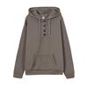 2024 Fall Women's Casual Loose Hooded Drawstring Sweatshirt with Pockets