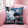 Koreanische TV-Serie W-Weak Hero Klasse 1 2 Büro Kissen Kissenbezug Auto Kissenbezug 45x45cm Lendenkissenbezug Sofakissenbezug