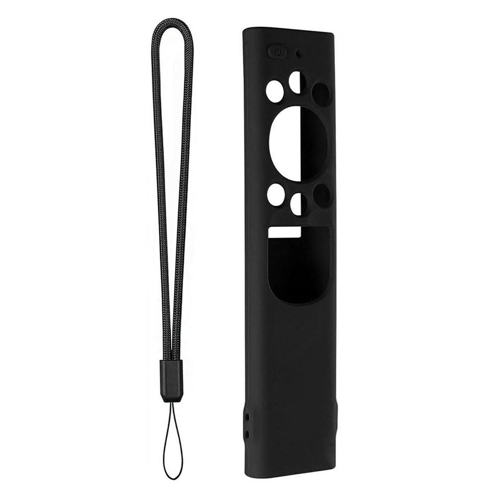 

1pc Silicone Protective Case for Samsung Remote Control BN59-01357A/01327A/01390A/01363 Smart TV Remote Dustproof Cover Sleeve чорний