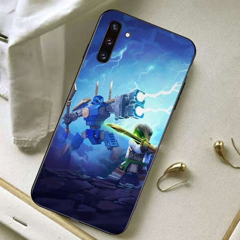 Animovaný kryt na telefon s motivem N-Ninjago pro Redmi Note 4 X 5 A 6 7 8 T 9 9S 10 11 11S 11E Pro Poco M3 Pro
