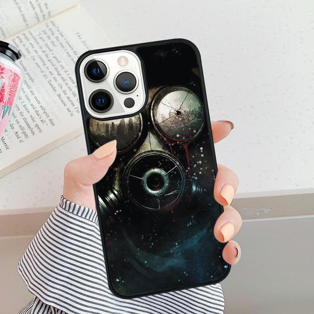 Cool Man Antigas Mask Phone Case For For iPhone 17 Air 16 15 11 12 13 14 Pro Ma Plus coque