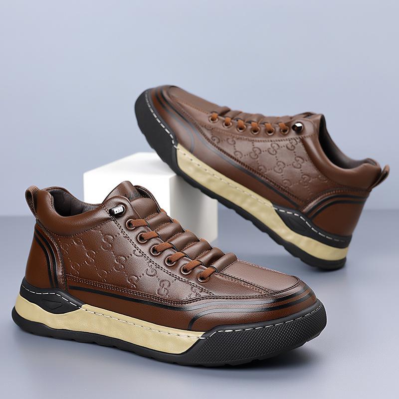 

Trend board shoes men s shoes 2025 autumn new men s leather shoes outdoor tooling sports shoes 44