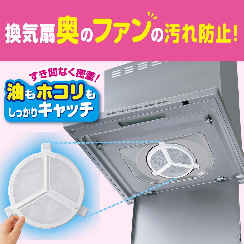 Toyo Aluminum Ventilation Fan Sirocco Fan Easy 21cm 2 Filtan S5431 Filter, Filter, Installation, Approx. Diameter, Pieces,