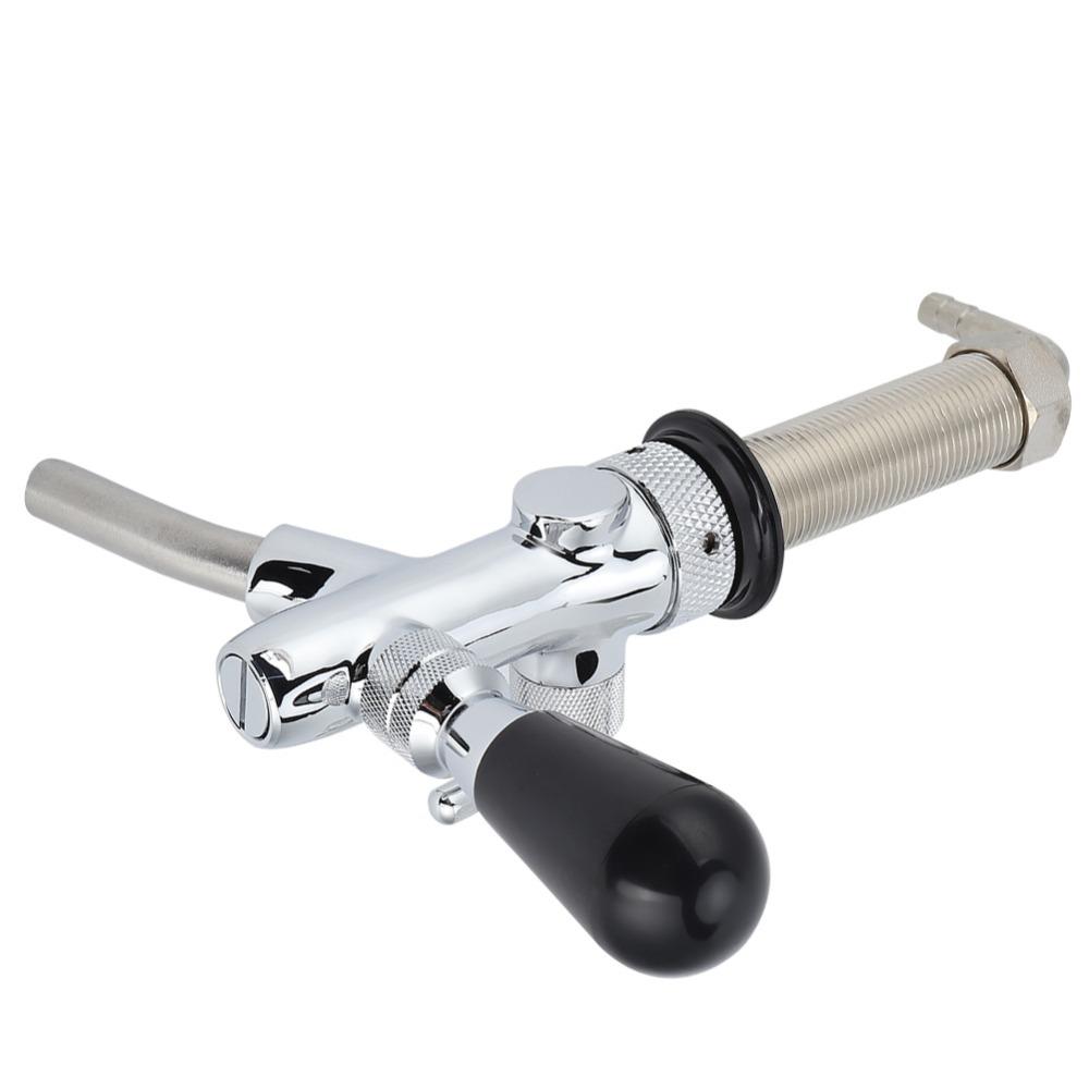 9 piece No-Rust Plated Beer Tap Dispenser Flow Control Adjustable Beer Keg Tap Home Brewing