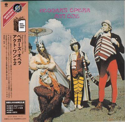CD BEGGARS OPERA  Act One UICY9690 VERTIGO 2005 Japan Rock Used