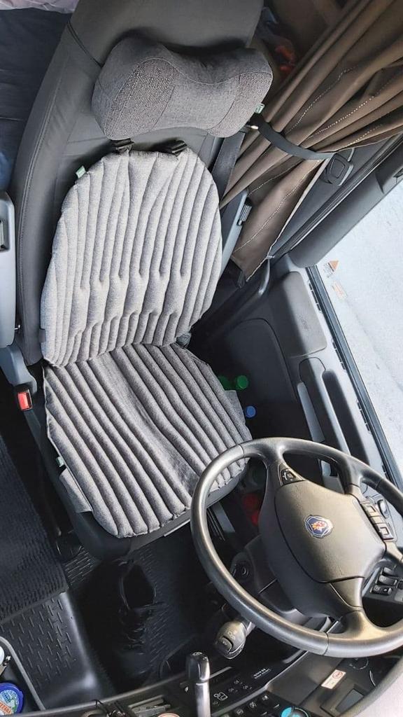 Ekkoseat seat covers, buckwheat husk filling, summer/winter