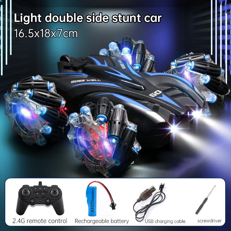 Gesture Induction Remote Control Car Double-sided Drift Stunt Car Children's Toys 4x4 Off-road Vehicle