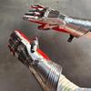 40.64 cm Medieval Late Gothic Gloves Steel Gauntlets Armor Knight Finger SCA LARP Gloves Gift