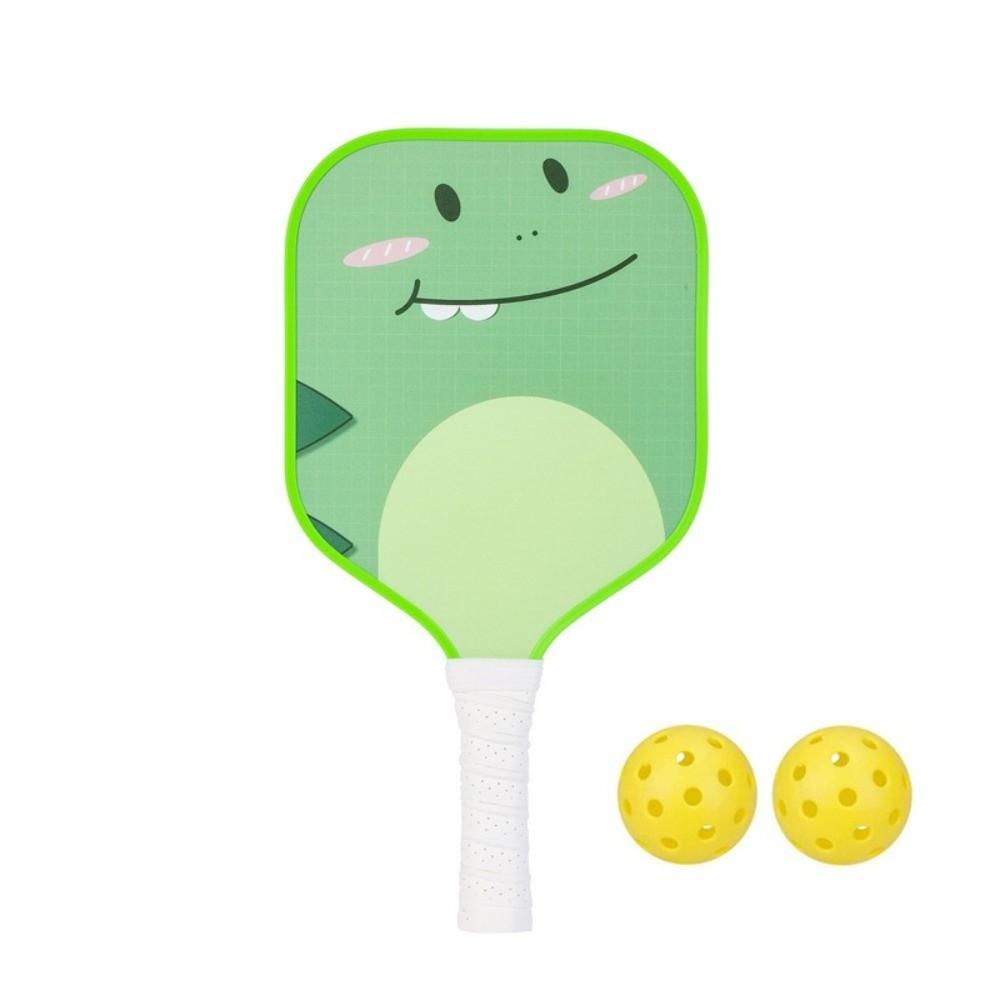 Mermaid Cat Pickleball Paddle with 2 Pickleballs Cartoon Pickleball Paddle Set Honeycomb Core Lightweight Sports Paddle