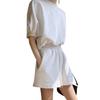European Station Casual Sports Suit Women's Summer 2025 New Arrival Fashion Slim Looking Fancy Short Sleeve Shorts Two-piece Set