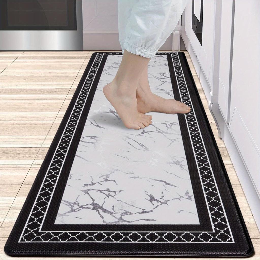 1PC Mushroom Forest Pattern Kitchen Rug Non-Slip Door Mats Pop Design Bathroom Rug Bath Mat Carpet for Home Sink Laundry Decor