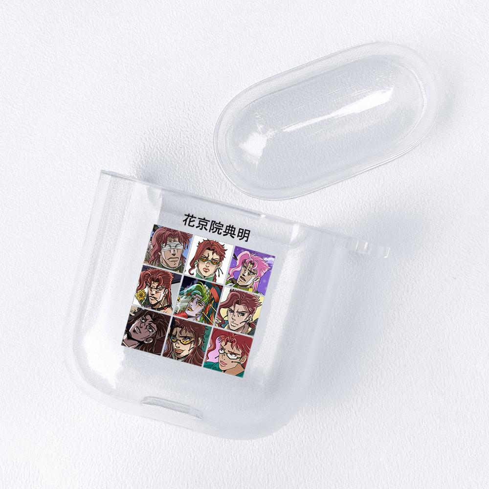 Anime Manga JoJos Bizarre Adventure Soft TPU Case for AirPods 3 2 1 Pro Cute Transparent Airpod Pro Airpod Cases Luxury