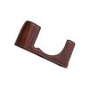 Retro PU Leather Half Camera Case Bag Cover with Shoulder Strap Compatible for Fujifilm X-E5 Brown